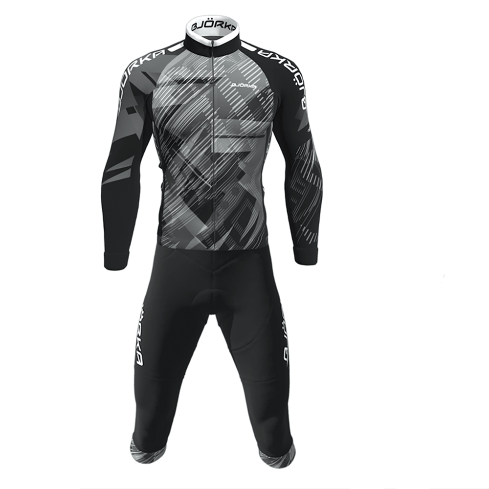 Mountain Biking Uniform - Spring/Autumn Bjorka Cycling Long Sleeve Jersey