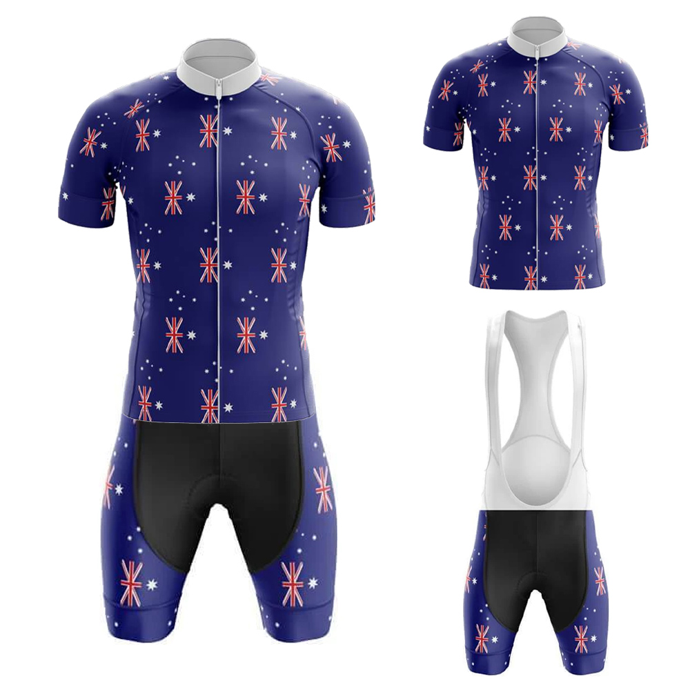 Mountain Biking In Australia - Australia Cycling Jersey Set for Men