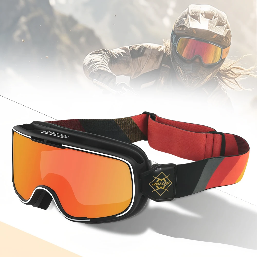 Mountain Biking Videos - Retro Enduro Motocross Goggles for Men
