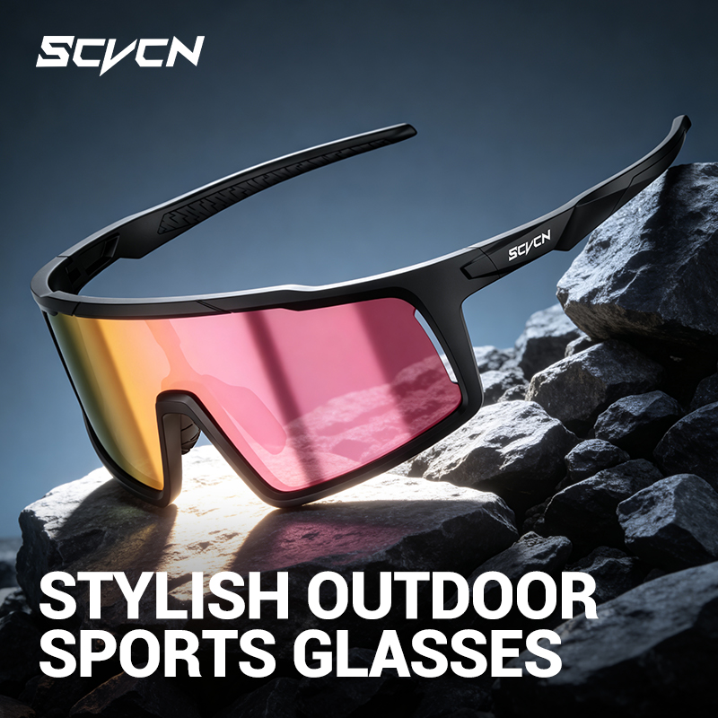 Mountain Biking Glasses - SCVCN New Outdoor Polarized Cycling Sunglasses