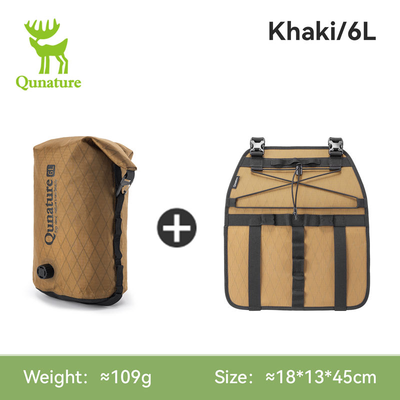 Mountain Biking Bag - Qunature 6/12L Bikepacking Bag Fully Waterproof