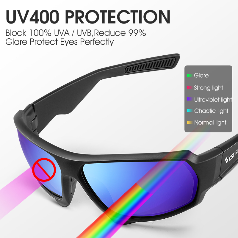 WEST BIKING Polarized Cycling  - Mountain Biking Glasses recension och pris