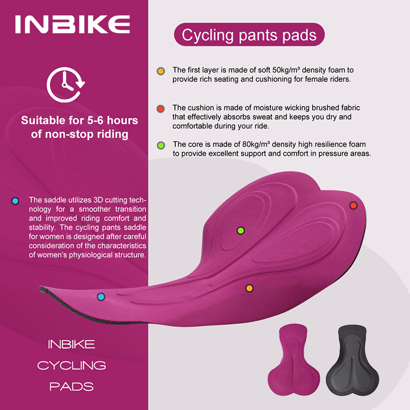INBIKE Women's Bike Shorts Pad - Mountain Biking Pants Women recension och pris