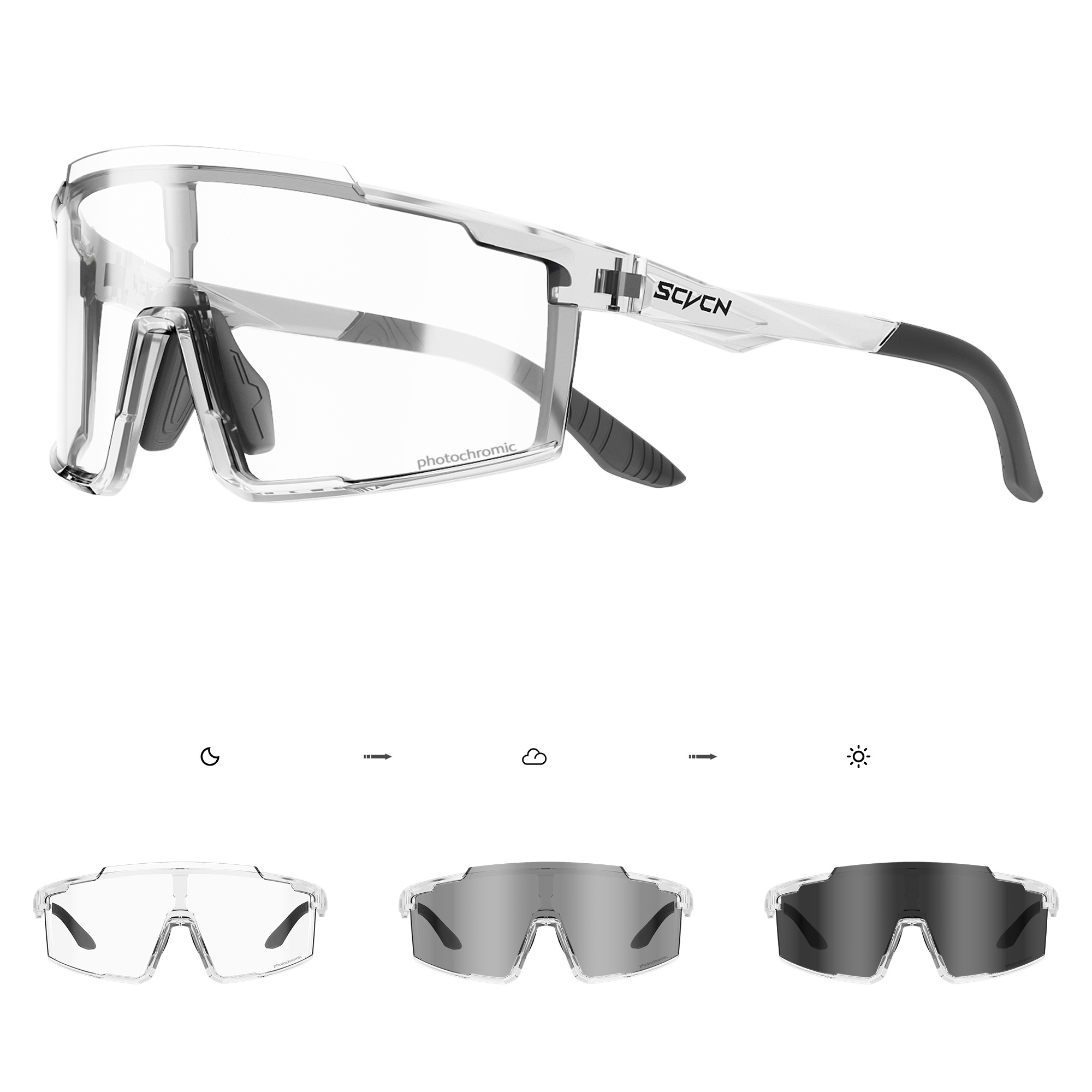 SCVCN Fishing Hiking Glasses P - Mountain Biking Glasses recension och pris