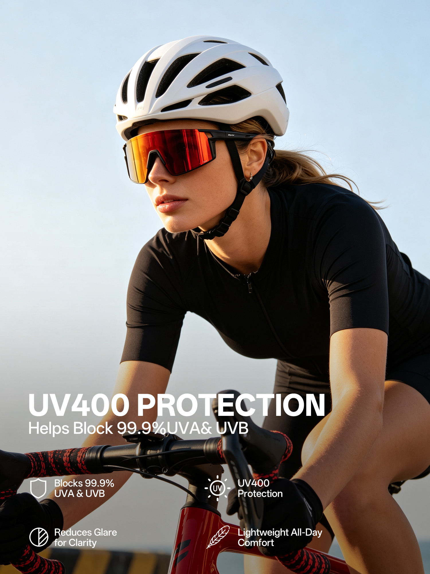 SCVCN Outdoor UV400 Windproof  - Mountain Biking Glasses recension och pris