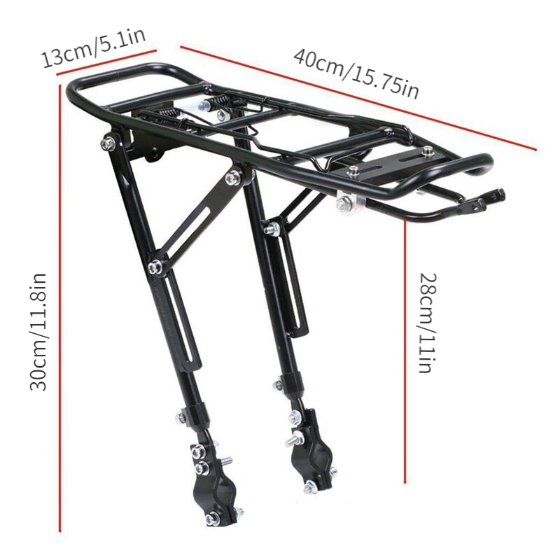 1PC Alloy Rear Bicycle  Rack C - Mountain Biking Bag recension och pris