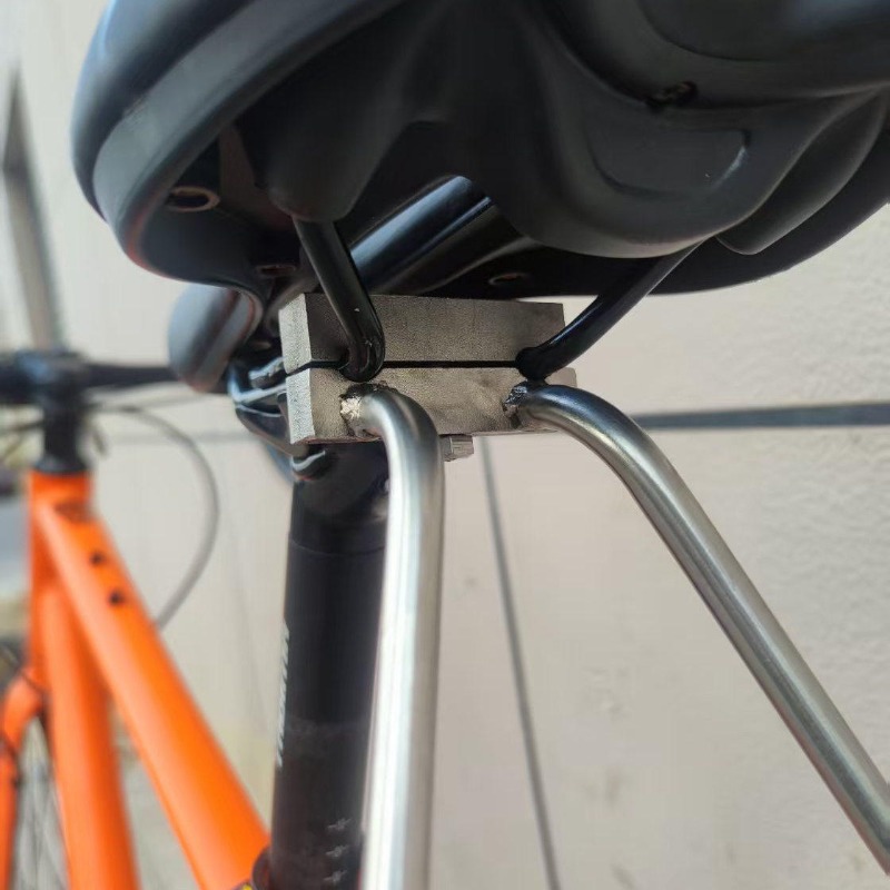 Stainless Steel Bike Rear Rack - Mountain Biking Bag recension och pris