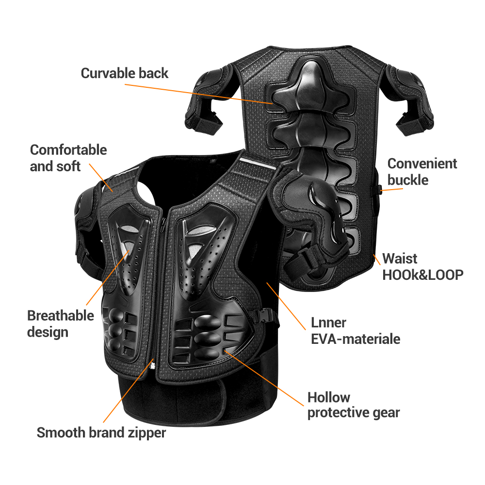 Adult Motorcycle Armor Men's O - Mountain Biking Body Armour recension och pris