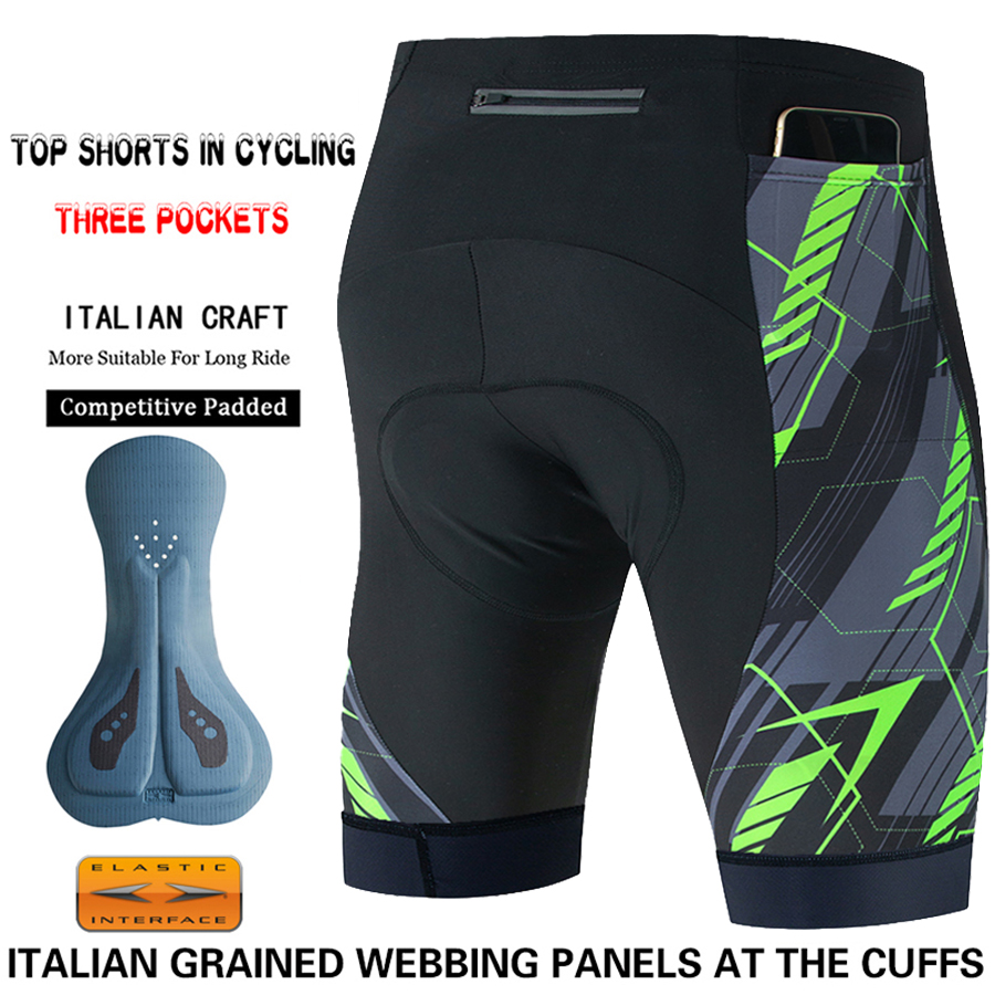 3 Pockets Men's Cycling Shorts - Mountain Biking Body Armour recension och pris