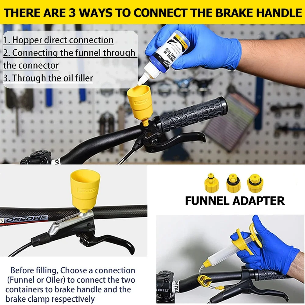 Bicycle Brake Mineral Oil ，Bic - Mtb Brake Rotor recension och pris