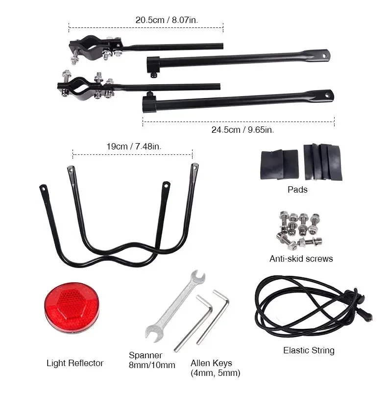 2026 Bicycle Luggage Rack Bike - Mountain Biking Bag recension och pris