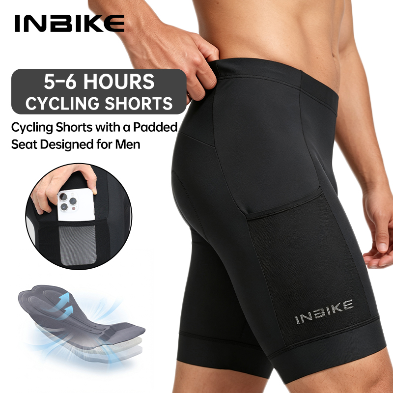 INBIKE Men Cycling Shorts with - Mountain Biking Body Armour recension och pris
