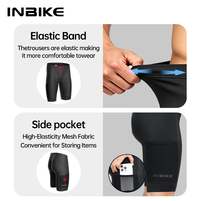 INBIKE Men Cycling Shorts with - Mountain Biking Body Armour recension och pris