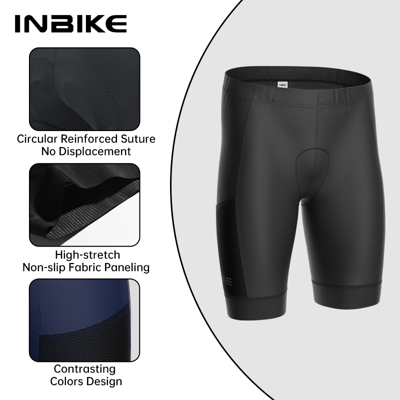 INBIKE Men Cycling Shorts with - Mountain Biking Body Armour recension och pris