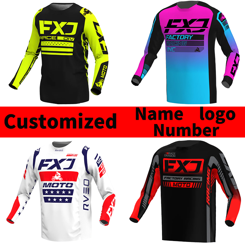 FXJ Motocross jersey Off road  - Mountain Biking Videos recension och pris