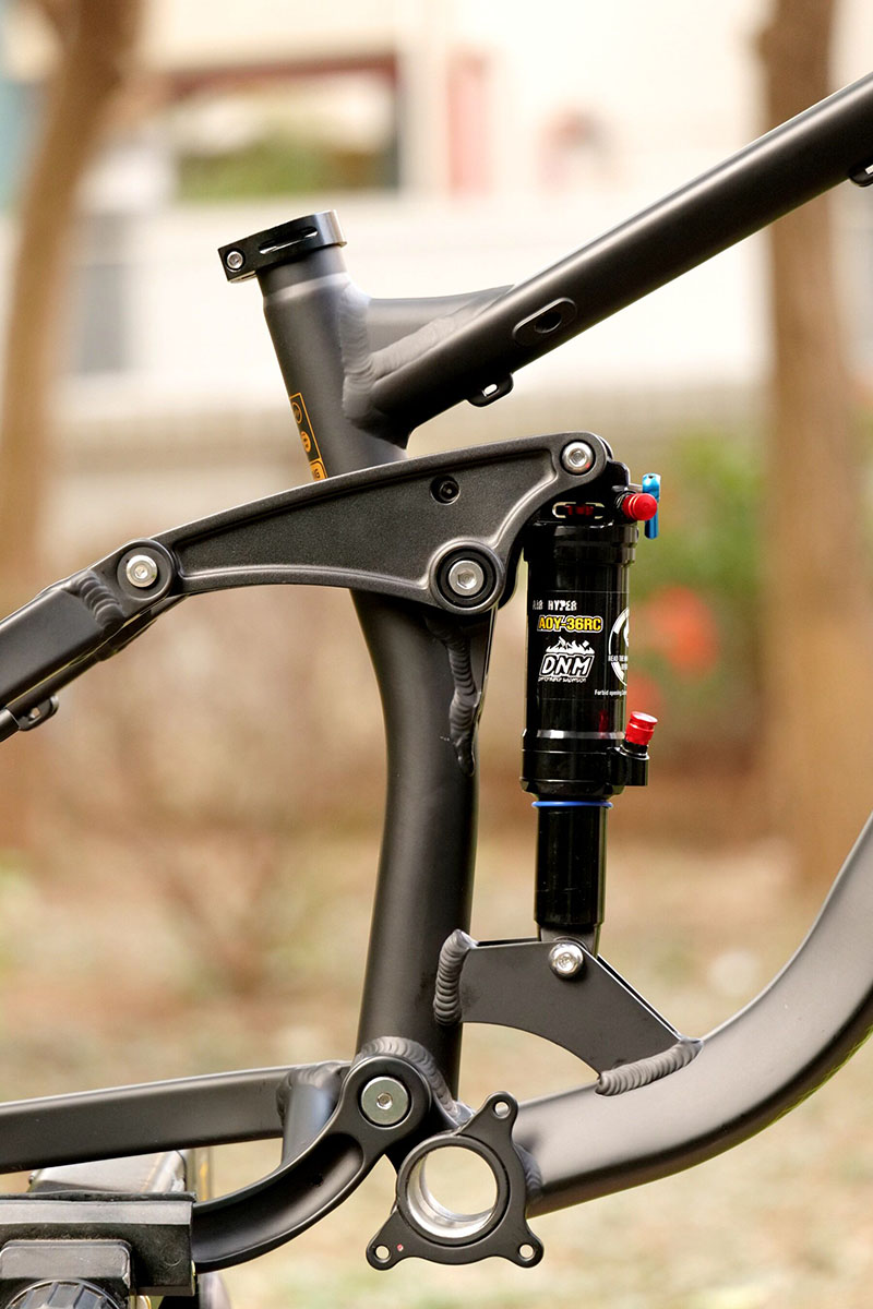Full Suspension Bicycle Frame, - Mountain Biking Track recension och pris