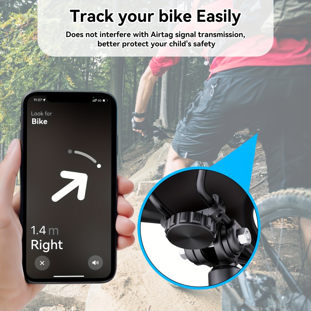 Airtag Bicycle Mount, Hidden B - Mountain Biking Track recension och pris
