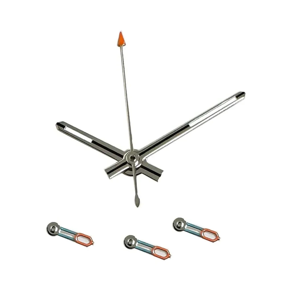 Silver/Orange Watch Hands for  - Mtb Brake Rotor recension och pris